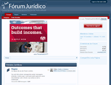 Tablet Screenshot of forumjuridico.org